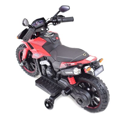 NAJNOWSZY  PIERWSZY  AKUMULATOROWY MOTOREK CROSSOWY TURBON, MIĘKKIE SIEDZENIE, GAZ W RĄCZCE, HAMULEC/DLS09-HAND