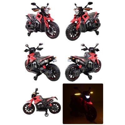 NAJNOWSZY  PIERWSZY  AKUMULATOROWY MOTOREK CROSSOWY TURBON, MIĘKKIE SIEDZENIE, GAZ W RĄCZCE, HAMULEC/DLS09-HAND