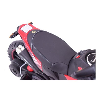 NAJNOWSZY  PIERWSZY  AKUMULATOROWY MOTOREK CROSSOWY TURBON, MIĘKKIE SIEDZENIE, GAZ W RĄCZCE, HAMULEC/DLS09-HAND