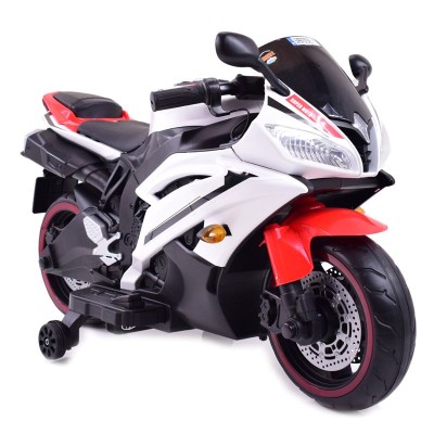 WIELKI MOTOR NA AKUMULATOR  -  GAZ W MANETCE, HAMULEC, ŚWIECĄCE KOŁA - SUPER JAKOSĆ/SD-R6