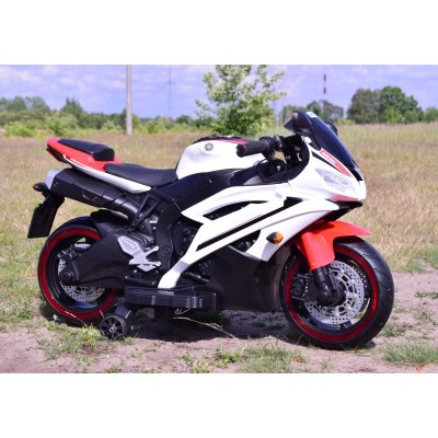 WIELKI MOTOR NA AKUMULATOR  -  GAZ W MANETCE, HAMULEC, ŚWIECĄCE KOŁA - SUPER JAKOSĆ/SD-R6