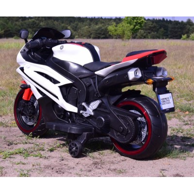 WIELKI MOTOR NA AKUMULATOR  -  GAZ W MANETCE, HAMULEC, ŚWIECĄCE KOŁA - SUPER JAKOSĆ/SD-R6
