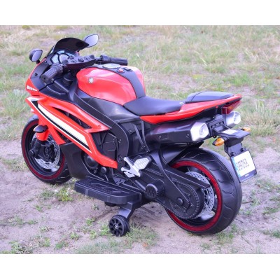 WIELKI MOTOR NA AKUMULATOR  -  GAZ W MANETCE, HAMULEC, ŚWIECĄCE KOŁA - SUPER JAKOSĆ/SD-R6