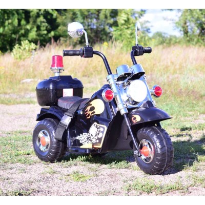 PIERWSZY MOTOR CHOPPER NA AKUMULATOR - KOGUT, MIĘKKIE SIEDZENIE, PASY/LL778