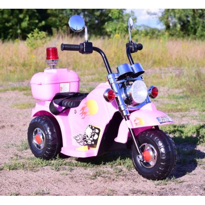 PIERWSZY MOTOR CHOPPER NA AKUMULATOR - KOGUT, MIĘKKIE SIEDZENIE, PASY/LL778