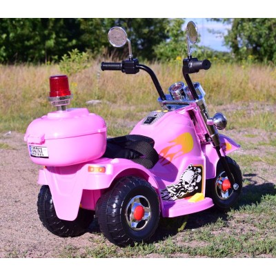 PIERWSZY MOTOR CHOPPER NA AKUMULATOR - KOGUT, MIĘKKIE SIEDZENIE, PASY/LL778