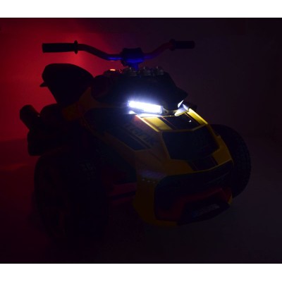 MEGA MOCNY MOTOR 3 KOŁOWY LAND 33, AMORTYZATORY, MIĘKKIE KOŁA/XB3118