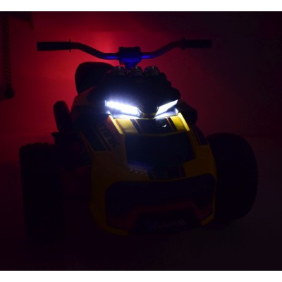 MEGA MOCNY MOTOR 3 KOŁOWY LAND 33, AMORTYZATORY, MIĘKKIE KOŁA/XB3118