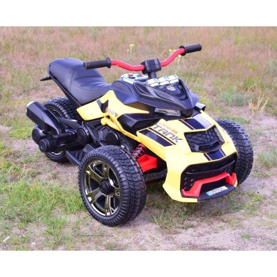 MEGA MOCNY MOTOR 3 KOŁOWY LAND 33, AMORTYZATORY, MIĘKKIE KOŁA/XB3118