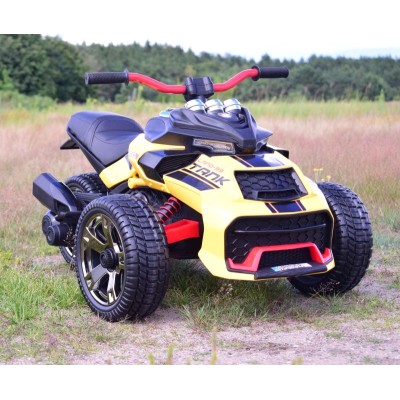 MEGA MOCNY MOTOR 3 KOŁOWY LAND 33, AMORTYZATORY, MIĘKKIE KOŁA/XB3118