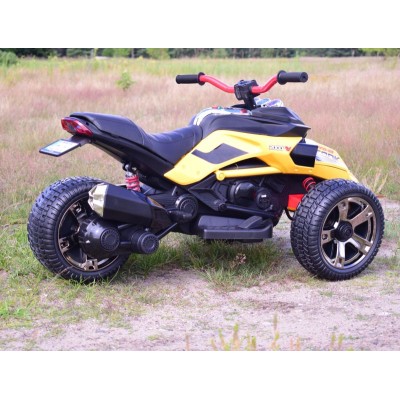 MEGA MOCNY MOTOR 3 KOŁOWY LAND 33, AMORTYZATORY, MIĘKKIE KOŁA/XB3118