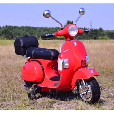 ORYGINALNA VESPA PX150, MIĘKKIE KOŁA, MIĘKKIE SIEDZENIE, KUFEREK/PX150