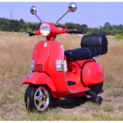 ORYGINALNA VESPA PX150, MIĘKKIE KOŁA, MIĘKKIE SIEDZENIE, KUFEREK/PX150