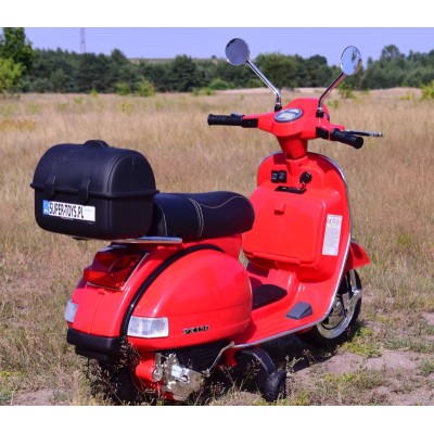 ORYGINALNA VESPA PX150, MIĘKKIE KOŁA, MIĘKKIE SIEDZENIE, KUFEREK/PX150