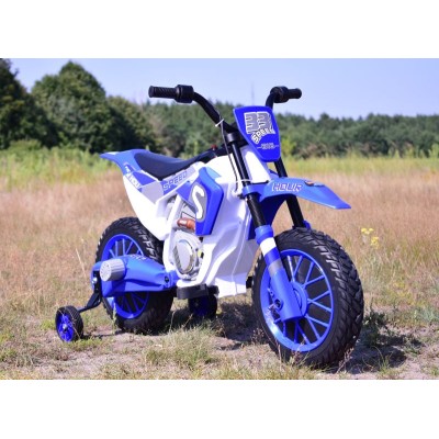 MEGA MOTOR ENDURO - MIĘKKIE KOŁA, AMORTYZATOR, 12V, WALIZKA SUPER JAKOŚĆ/XMX616
