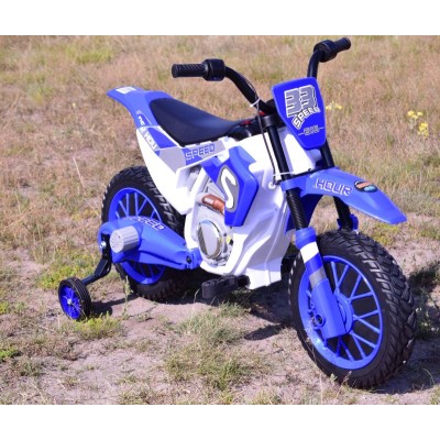MEGA MOTOR ENDURO - MIĘKKIE KOŁA, AMORTYZATOR, 12V, WALIZKA SUPER JAKOŚĆ/XMX616