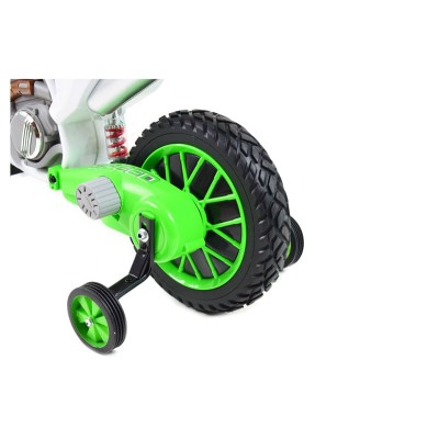 MEGA MOTOR ENDURO - MIĘKKIE KOŁA, AMORTYZATOR, 12V, WALIZKA SUPER JAKOŚĆ/XMX616