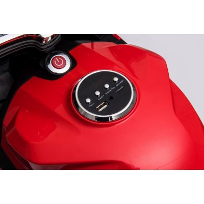 WIELKI MOTOR ŚCIGACZ PERFECT WOLNY START, 250 WAT, ŁAŃCUCH, TARCZOWE HAMULCE, MIĘKKIE KOŁA/SX1629-24V
