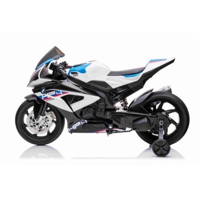 MOTOR NA AKUMULATOR ŚCIGACZ ORYGINALNE BMW HP4 RACE, KOŁA EVA, MIĘKKIE SIEDZENIE/JT5001
