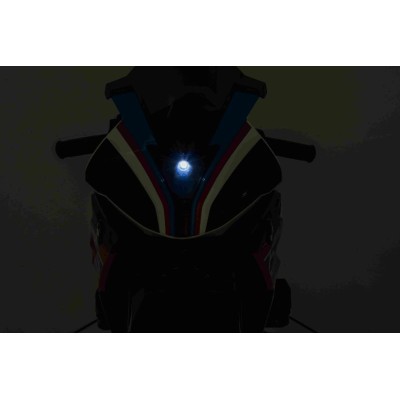MOTOR NA AKUMULATOR ŚCIGACZ ORYGINALNE BMW HP4 RACE, KOŁA EVA, MIĘKKIE SIEDZENIE/JT5001