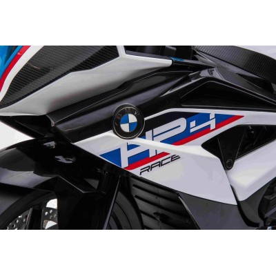 MOTOR NA AKUMULATOR ŚCIGACZ ORYGINALNE BMW HP4 RACE, KOŁA EVA, MIĘKKIE SIEDZENIE/JT5001