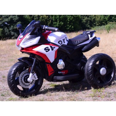 MEGA MOTOR 3 KOŁOWY SPORT, DWA SILNIKI , MIĘKKIE KOŁA, MIĘKKIE SIEDZENIE, GAZ W MANETCE/FB6886