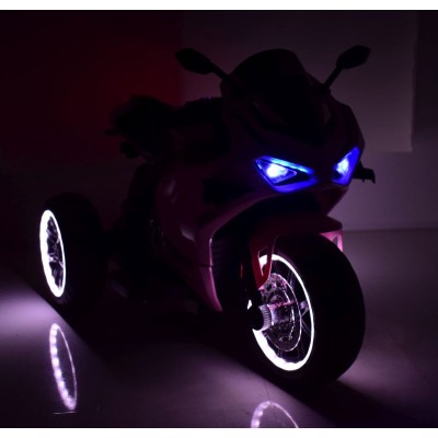 MEGA MOTOR 3 KOŁOWY BUPAITI, DWA SILNIKI , ŚWIECĄCE KOŁA/BPD-818