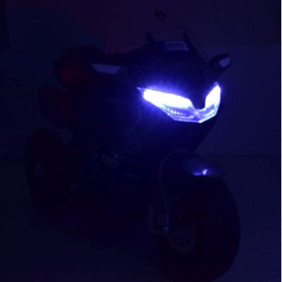 MEGA MOTOR  TURYSTYCZNY  NA AKUMULATOR  LAKIER, ŚWIATŁA/ HLW1688