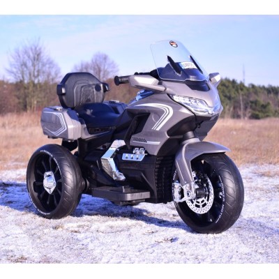 MEGA MOTOR  TURYSTYCZNY  NA AKUMULATOR , LAKIER, ŚWIATŁA/ HLW1688