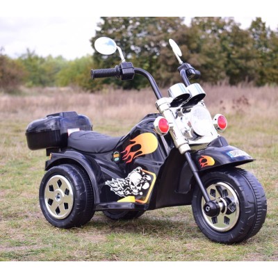 PIERWSZY MOTOR CHOPPER NA AKUMULATOR Z KUFERKIEM/LL777-1