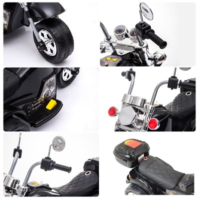 PIERWSZY MOTOR CHOPPER NA AKUMULATOR Z KUFERKIEM/LL777-1