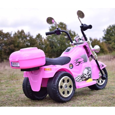 PIERWSZY MOTOR CHOPPER NA AKUMULATOR Z KUFERKIEM/LL777-1