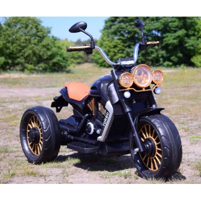 WIELKI MOTOR CHOPPER, MIĘKKIE KOŁA, MIĘKKIE SIEDZENIE/BDL1388