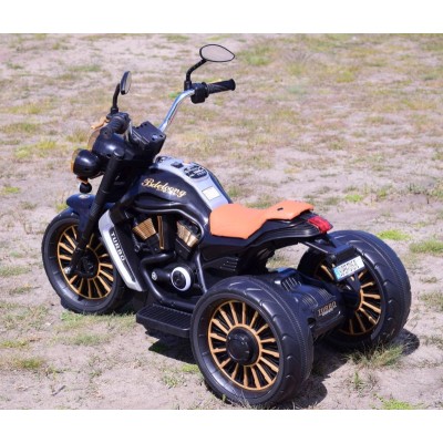 WIELKI MOTOR CHOPPER, MIĘKKIE KOŁA, MIĘKKIE SIEDZENIE/BDL1388