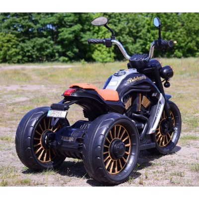 WIELKI MOTOR CHOPPER, MIĘKKIE KOŁA, MIĘKKIE SIEDZENIE/BDL1388