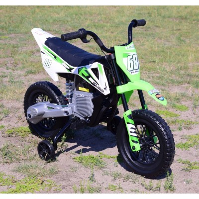 WIELKI MOTOR OFF ROAD MIĘKKIE KOŁA, GAZ W MANETCE, MIĘKKIE SIEDZENIE/JT5006