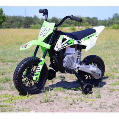 WIELKI MOTOR OFF ROAD MIĘKKIE KOŁA, GAZ W MANETCE, MIĘKKIE SIEDZENIE/JT5006