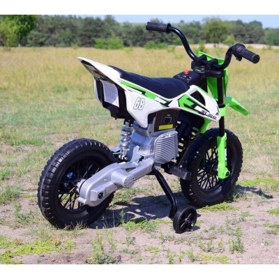 WIELKI MOTOR OFF ROAD MIĘKKIE KOŁA, GAZ W MANETCE, MIĘKKIE SIEDZENIE/JT5006
