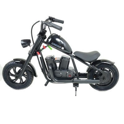 REWELACYJNY  MOTOR CRUISER 12 PLUS, IMITACJA WYDECHU, DŹWIĘKI, POMPOWANE KOŁA/RL-MB03P