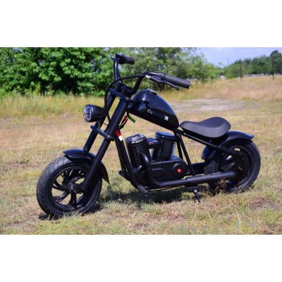 REWELACYJNY  MOTOR CRUISER 12 PLUS, IMITACJA WYDECHU, DŹWIĘKI, POMPOWANE KOŁA/RL-MB03P