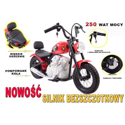 REWELACYJNY  MOTOR SPEED 12 PLUS  POMPOWANE KOŁA, STALOWA RAMA/A9902
