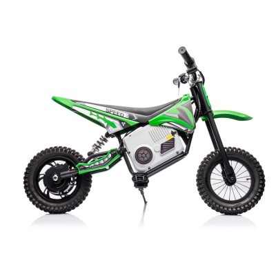 REWELACYJNY  MOTOR CROSSOWY SPEED   POMPOWANE KOŁA, STALOWA RAMA 36V/A9901