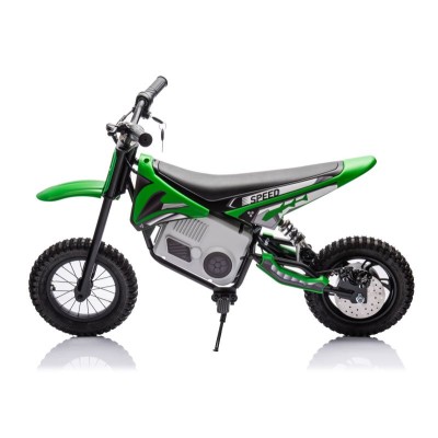 REWELACYJNY  MOTOR CROSSOWY SPEED   POMPOWANE KOŁA, STALOWA RAMA 36V/A9901