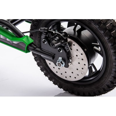 REWELACYJNY  MOTOR CROSSOWY SPEED   POMPOWANE KOŁA, STALOWA RAMA 36V/A9901