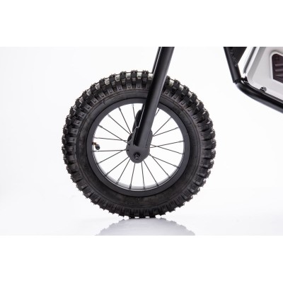 REWELACYJNY  MOTOR CROSSOWY SPEED   POMPOWANE KOŁA, STALOWA RAMA 36V/A9901