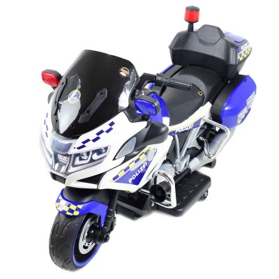 OLBRZYMI  SUPER  MOTOR  ŚCIGACZ POLICYJNY,MIĘKKIE KOŁA, MIĘKKIE SIEDZENIE, GAZ W RĄCZCE, HAMULEC /MH888