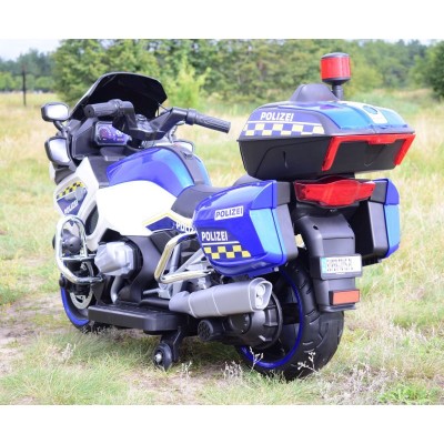 OLBRZYMI  SUPER  MOTOR  ŚCIGACZ POLICYJNY,MIĘKKIE KOŁA, MIĘKKIE SIEDZENIE, GAZ W RĄCZCE, HAMULEC /MH888