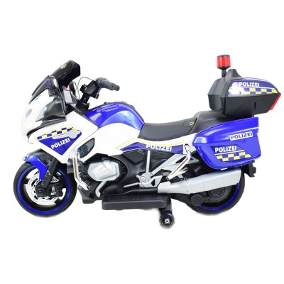 OLBRZYMI  SUPER  MOTOR  ŚCIGACZ POLICYJNY,MIĘKKIE KOŁA, MIĘKKIE SIEDZENIE, GAZ W RĄCZCE, HAMULEC /MH888