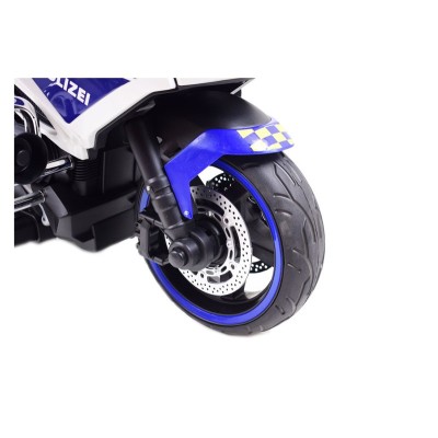 OLBRZYMI  SUPER  MOTOR  ŚCIGACZ POLICYJNY,MIĘKKIE KOŁA, MIĘKKIE SIEDZENIE, GAZ W RĄCZCE, HAMULEC /MH888