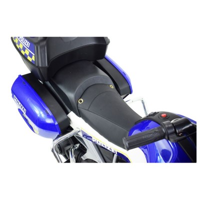 OLBRZYMI  SUPER  MOTOR  ŚCIGACZ POLICYJNY,MIĘKKIE KOŁA, MIĘKKIE SIEDZENIE, GAZ W RĄCZCE, HAMULEC /MH888